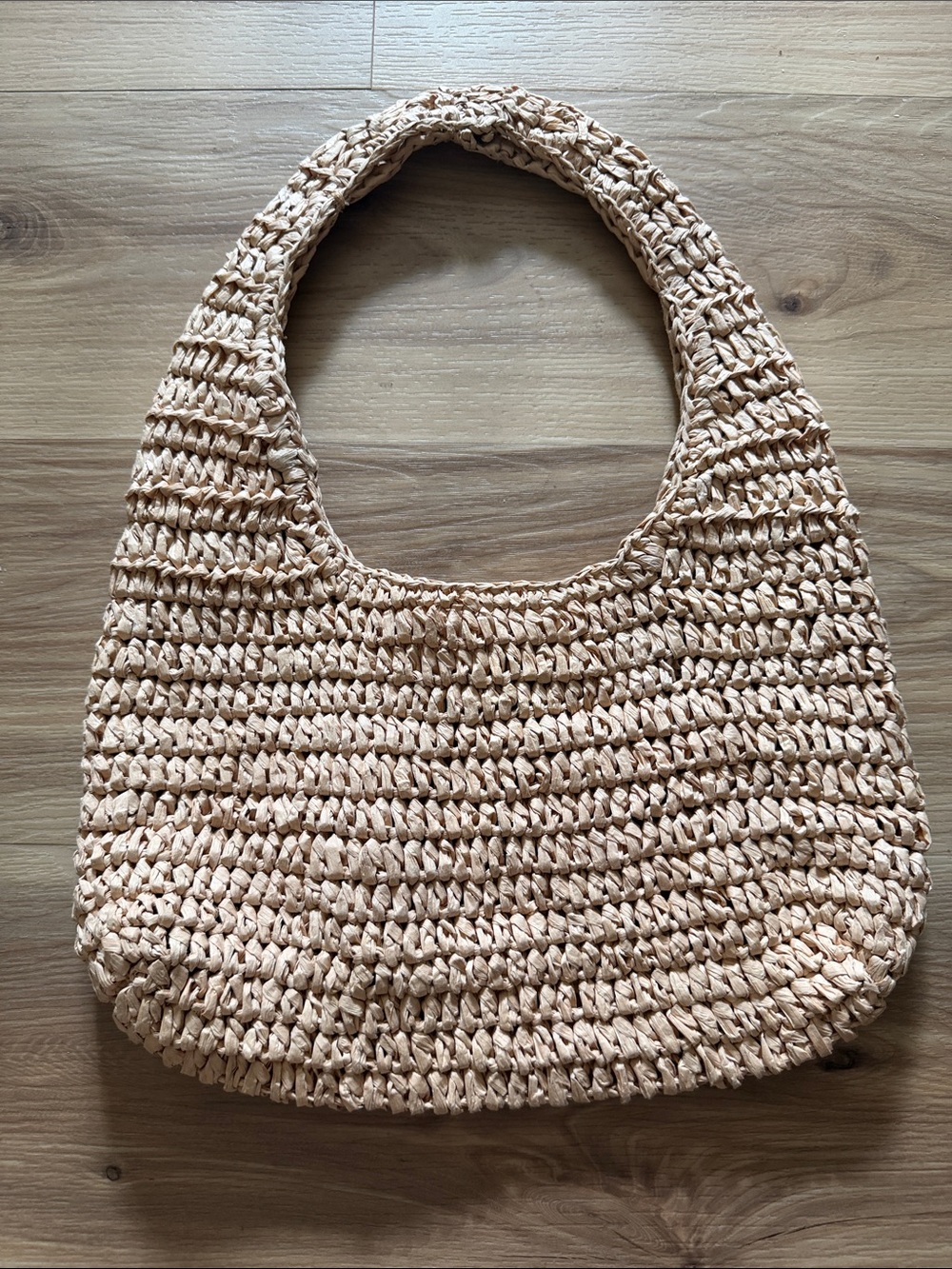 Universal Thread Beige Woven Shoulder Bag